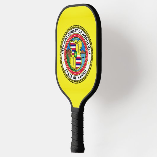 Vlag van Honolulu, Hawai’i Pickleball Paddle (Links)