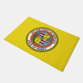 Vlag van Honolulu (Hawaii) Deurmat (Schuin)