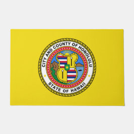 Vlag van Honolulu (Hawaii) Deurmat