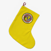 Vlag van Honolulu (Hawaii) Grote Kerstsok (Voorkant (Hangend))