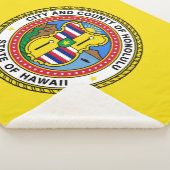 Vlag van Honolulu (Hawaii) Sherpa Deken (3/4)