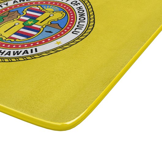 Vlag van Honolulu (Hawaii) Snijplank (Hoek)