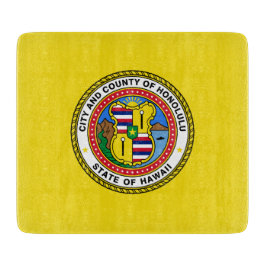 Vlag van Honolulu (Hawaii) Snijplank