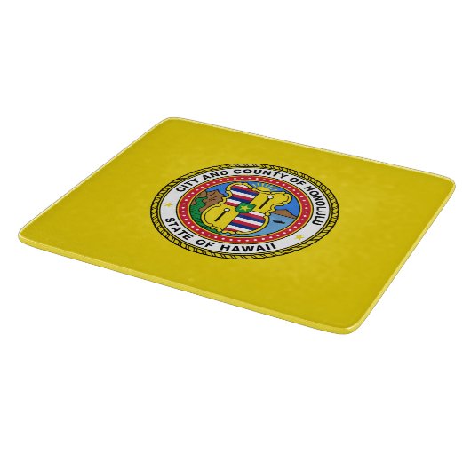 Vlag van Honolulu (Hawaii) Snijplank (Hoek)