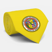 Vlag van Honolulu (Hawaii) Stropdas (Opgerold)