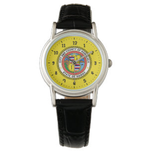 Vlag van Honolulu, Hawaii Watch Horloge