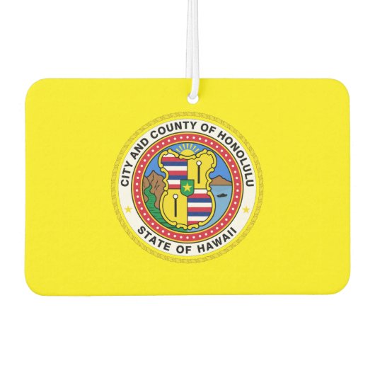 vlag van Honolulu Luchtverfrisser (Voorkant)