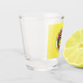 vlag van Honolulu Shot Glas (Links)