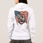 Vlag van hoop hoodie (Achterkant)
