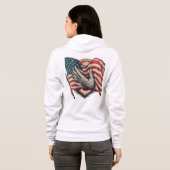 Vlag van hoop hoodie (Achterkant volledig)
