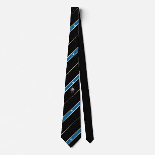 vlag van Houston stripes Stropdas (Voorkant)