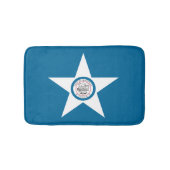 Vlag van Houston, Texas Bath Mat (Voorkant)
