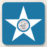 Vlag van Houston, Texas Beverage Coaster