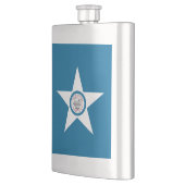 Vlag van Houston, Texas Flask Flacon (Links)