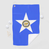 vlag van Houston (Texas) Golfhanddoek (Insitu)