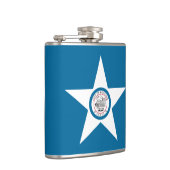 Vlag van Houston, Texas Hip Flask Heupfles (Rechts)