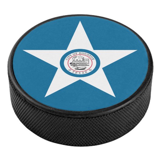 Vlag van Houston, Texas Hockey Puck (3/4)