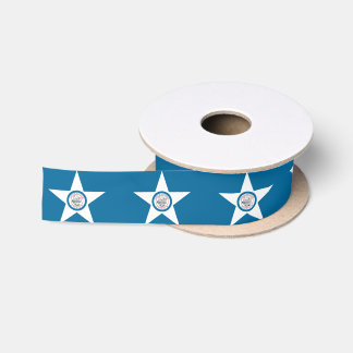 Vlag van Houston, Texas Satin Ribbon Satijnen Lint