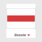 Vlag van Huahine Sticker (Vel)