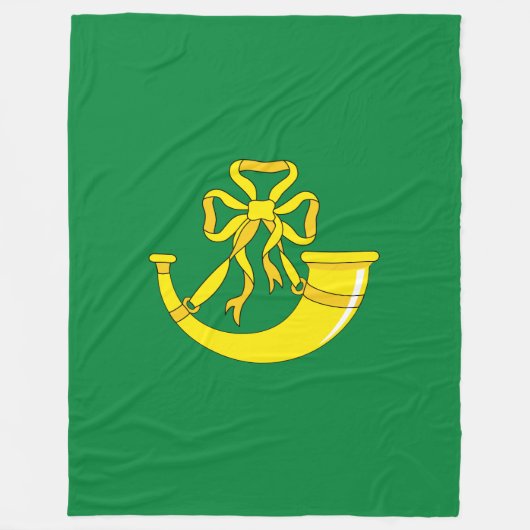 Vlag van Huntingdonshire Fleece Blanket Deken (Voorkant)