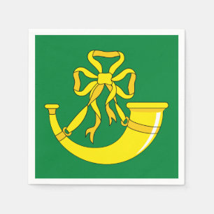 Vlag van Huntingdonshire Napkins Servet
