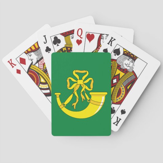 Vlag van Huntingdonshire Speelkaarten (Achterkant)