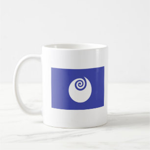 Vlag van Ibaraki Prefectuur, Japan Koffiemok