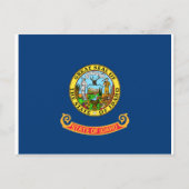 Vlag van Idaho Briefkaart (Voorkant)