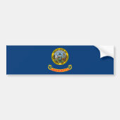 Vlag van Idaho Bumpersticker (Voorkant)