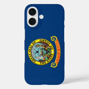 Vlag van Idaho iPhone 16 Hoesje