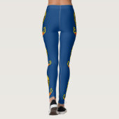 Vlag van Idaho Leggings (Achterkant)