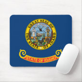 Vlag van Idaho Muismat (Met muis)