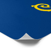 Vlag van Idaho Poster (Hoek)