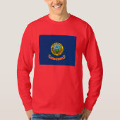 Vlag van Idaho-staat T-shirt (Voorkant)