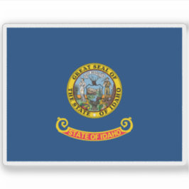 Vlag van Idaho Sticker