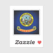 Vlag van Idaho Sticker (Vel)