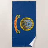 Vlag van Idaho Strandlaken (Voorkant)