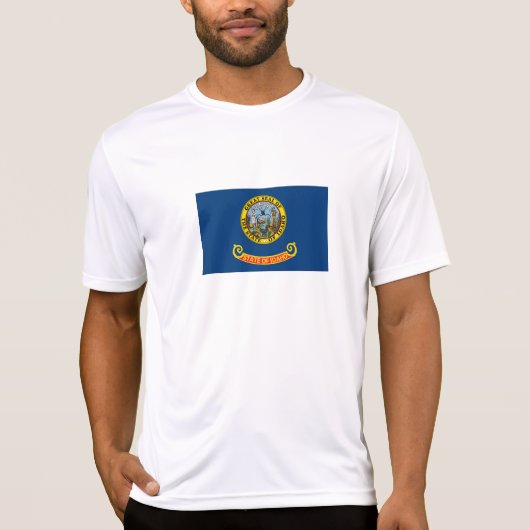 Vlag van Idaho T-shirt (Voorkant)