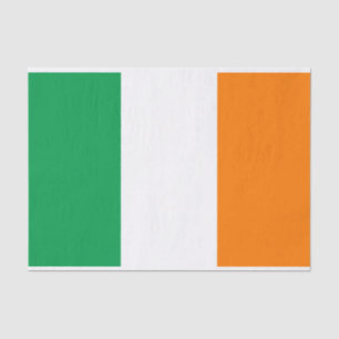 Vlag van Ierland 10 "x 15" Tissue Paper Tissuepapier