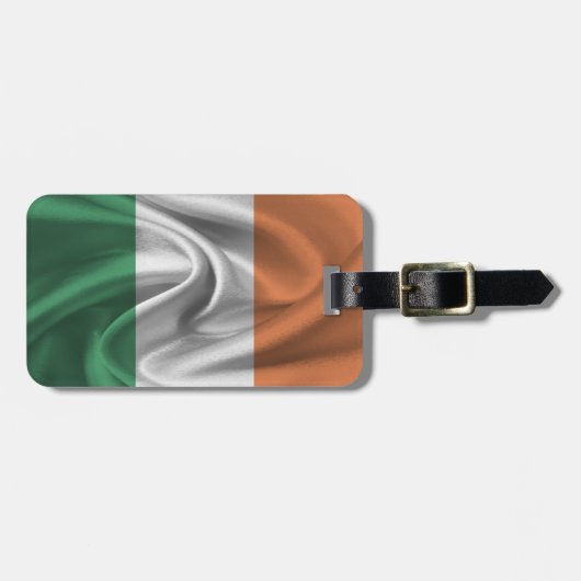 vlag van Ierland Bagagelabel (Voorkant horizontaal)