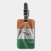 vlag van Ierland Bagagelabel (Voorkant verticaal)