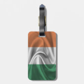 vlag van Ierland Bagagelabel (Achterkant verticaal)