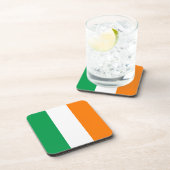 Vlag van Ierland Bier Onderzetter (Rechterzijde)