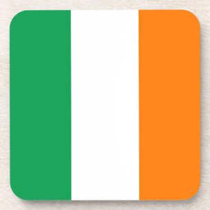 Vlag van Ierland Bier Onderzetter