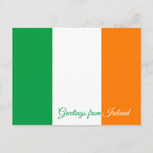 Vlag van Ierland Briefkaart