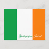 Vlag van Ierland Briefkaart (Voorkant)