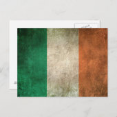 vlag van Ierland Briefkaart (Voorkant / Achterkant)