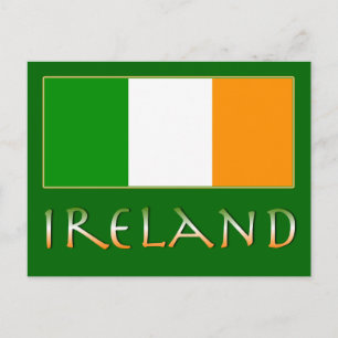 Vlag van Ierland Briefkaart