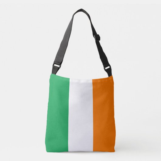 Vlag van Ierland Crossbody Bag Crossbody Tas (Voorkant)