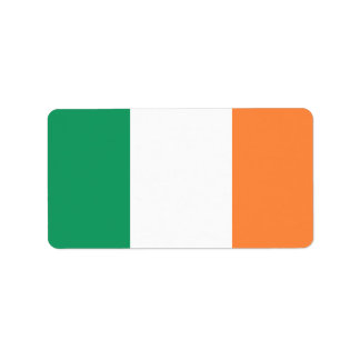 Vlag van Ierland Etiket